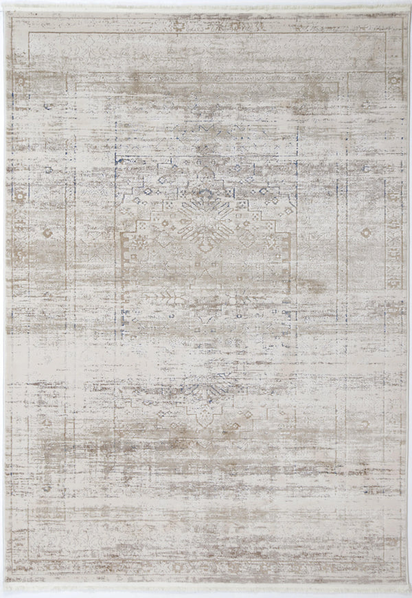 London Traditional Beige Blue Rug - ADORE RUGS and FLOORING